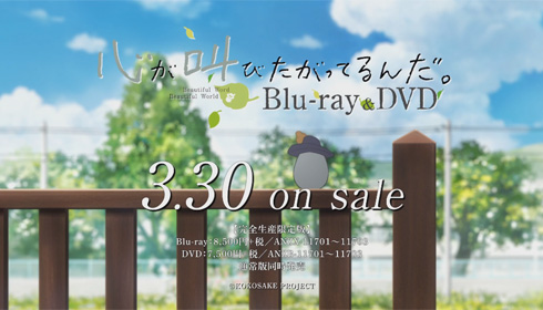 Blu-ray&DVD発売CM