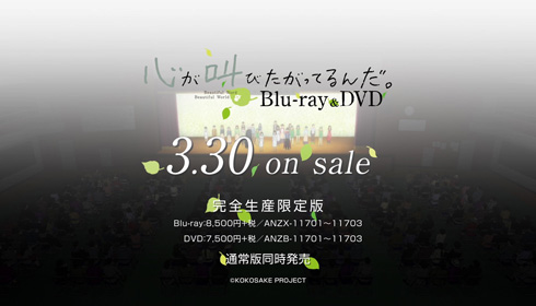 Blu-ray&DVD発売PV